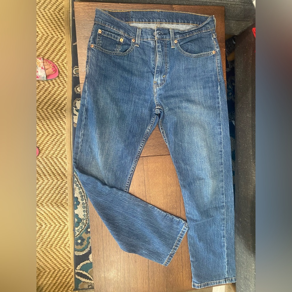 Levi's Men's Straight Denim Jeans - Classic Blue